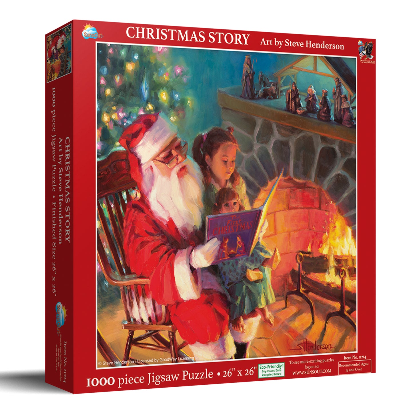 Christmas Story 1000 pc Jigsaw Puzzle 11214