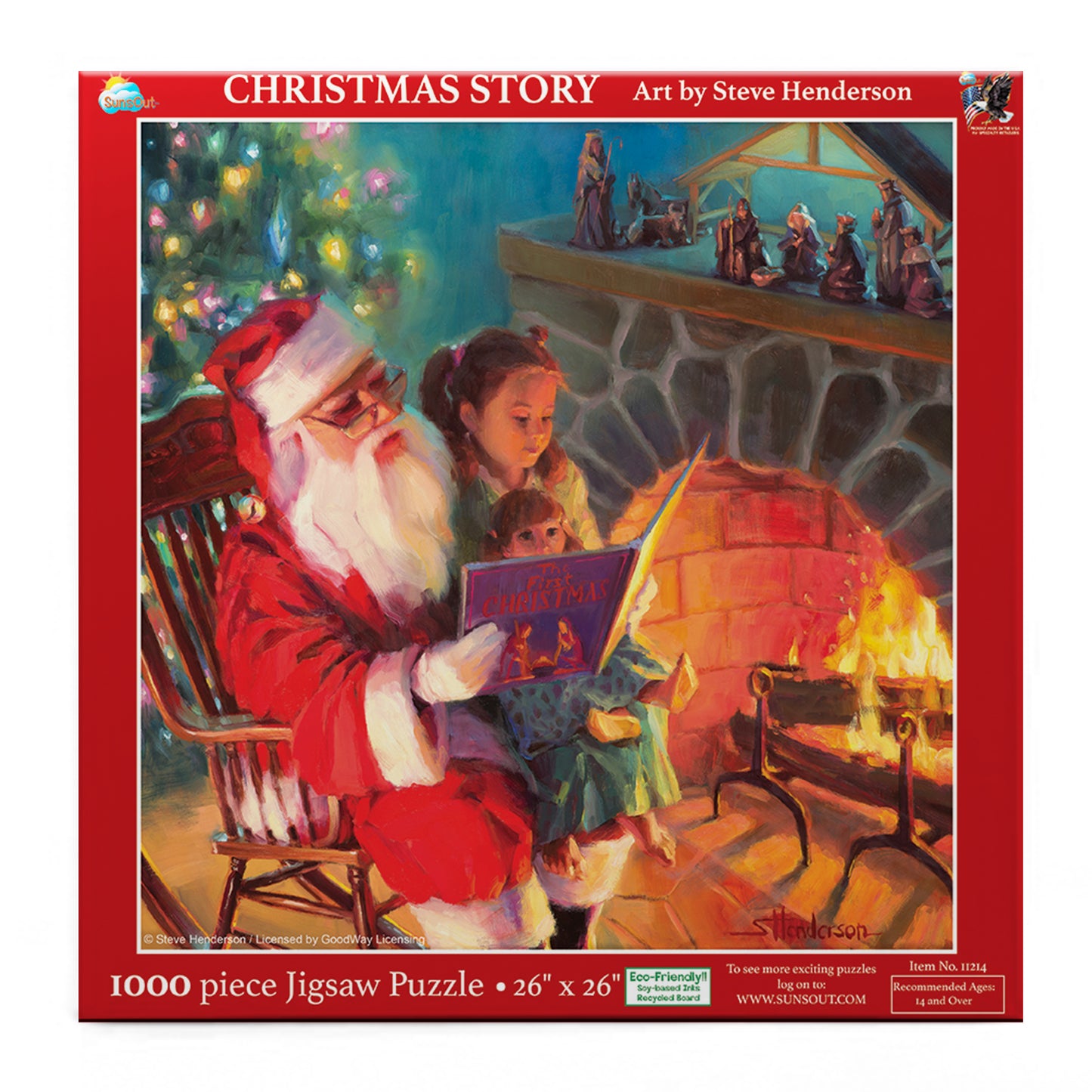 Christmas Story 1000 pc Jigsaw Puzzle 11214