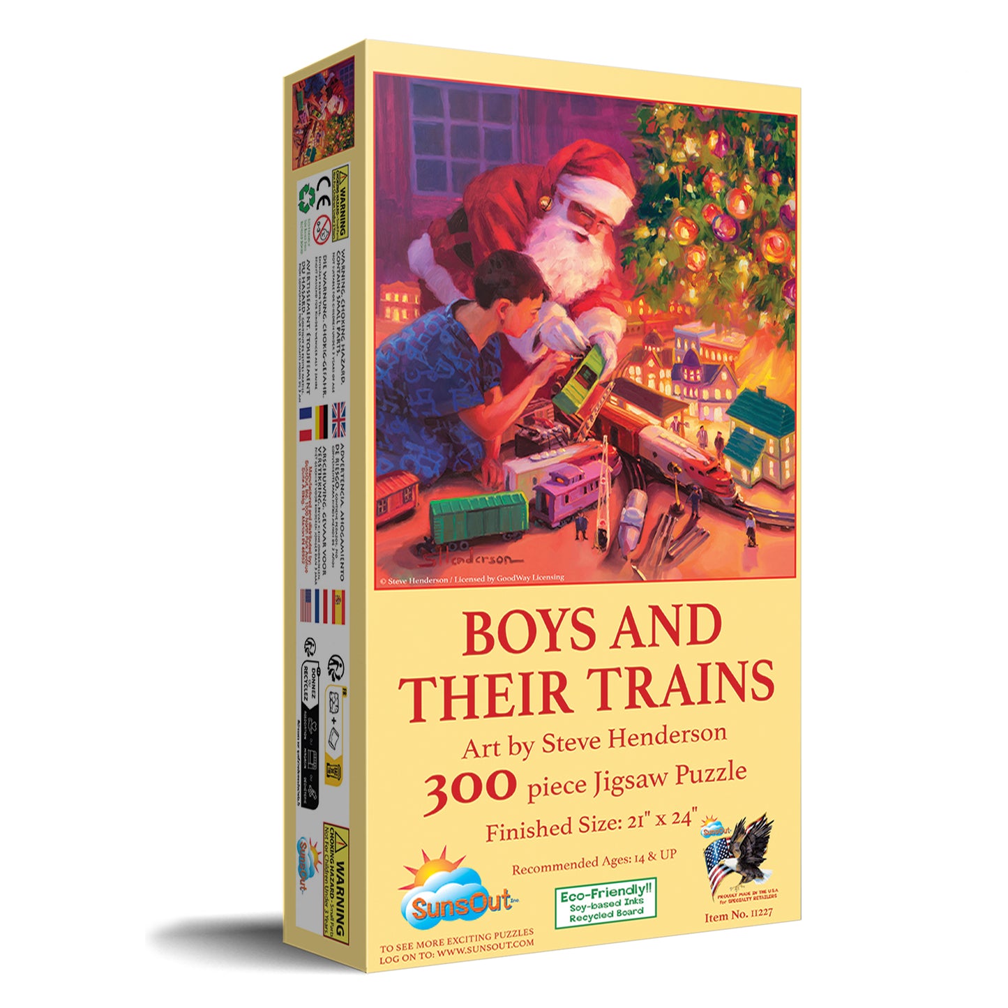 Boys and Their Trains 300 pc Jigsaw Puzzle 11227
