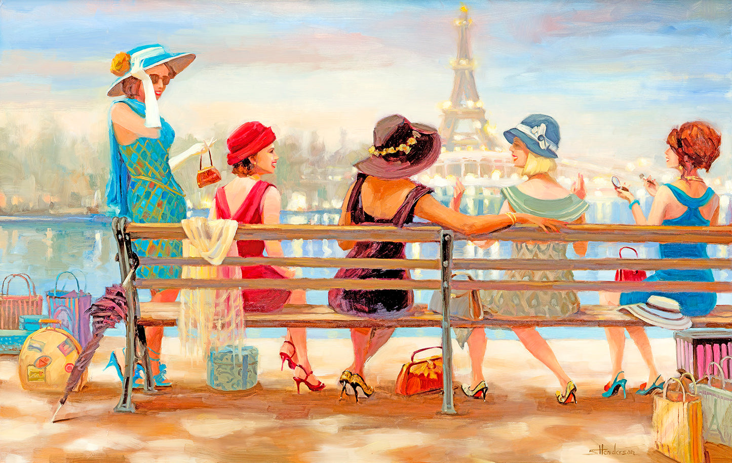 Girls Day Out 550 pc Jigsaw Puzzle 11240