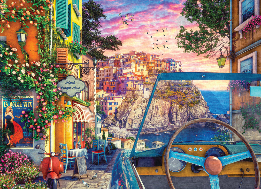 Cinque Terre 1000 pc Jigsaw Puzzle 1139