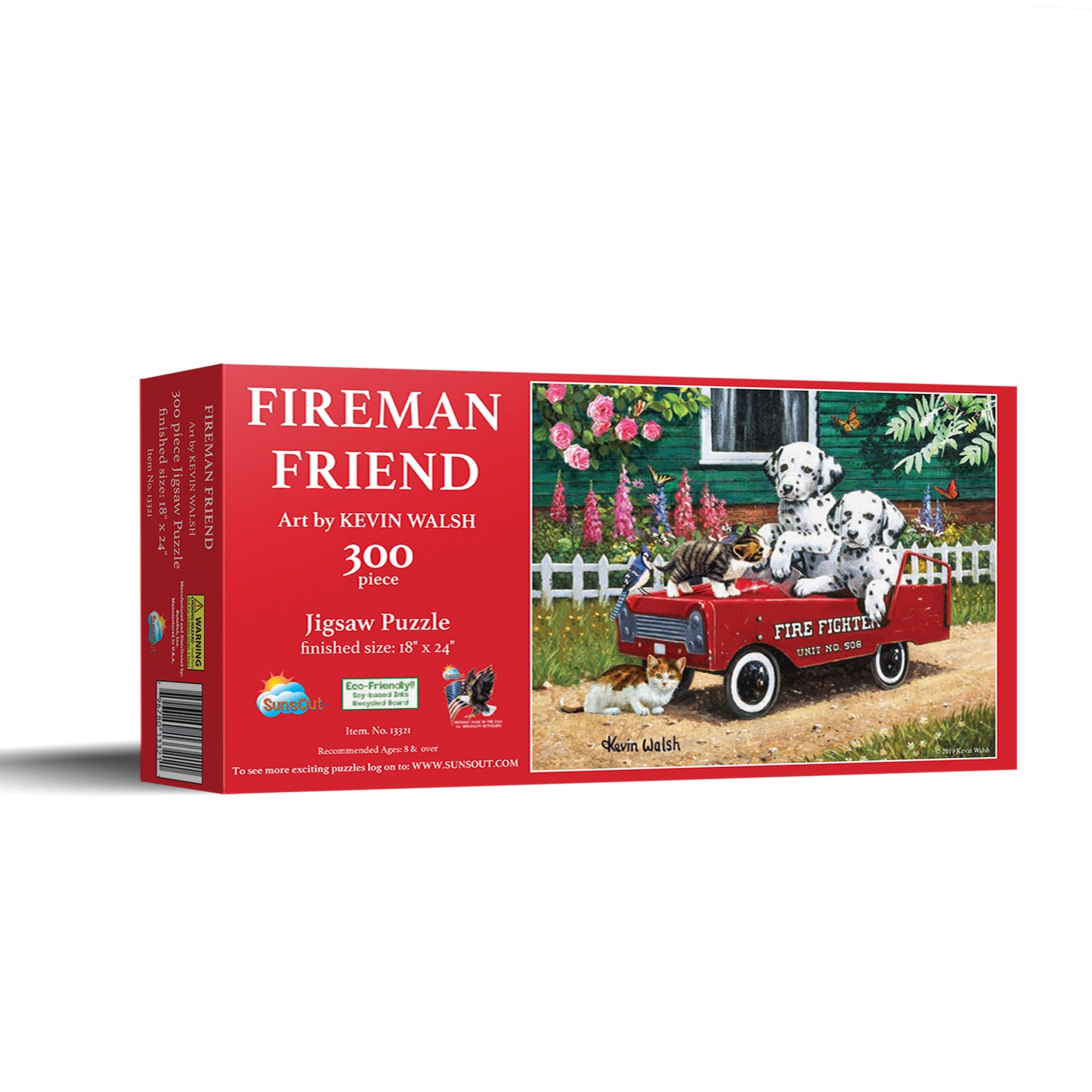 Fireman Friends 300 pc Jigsaw Puzzle 13321