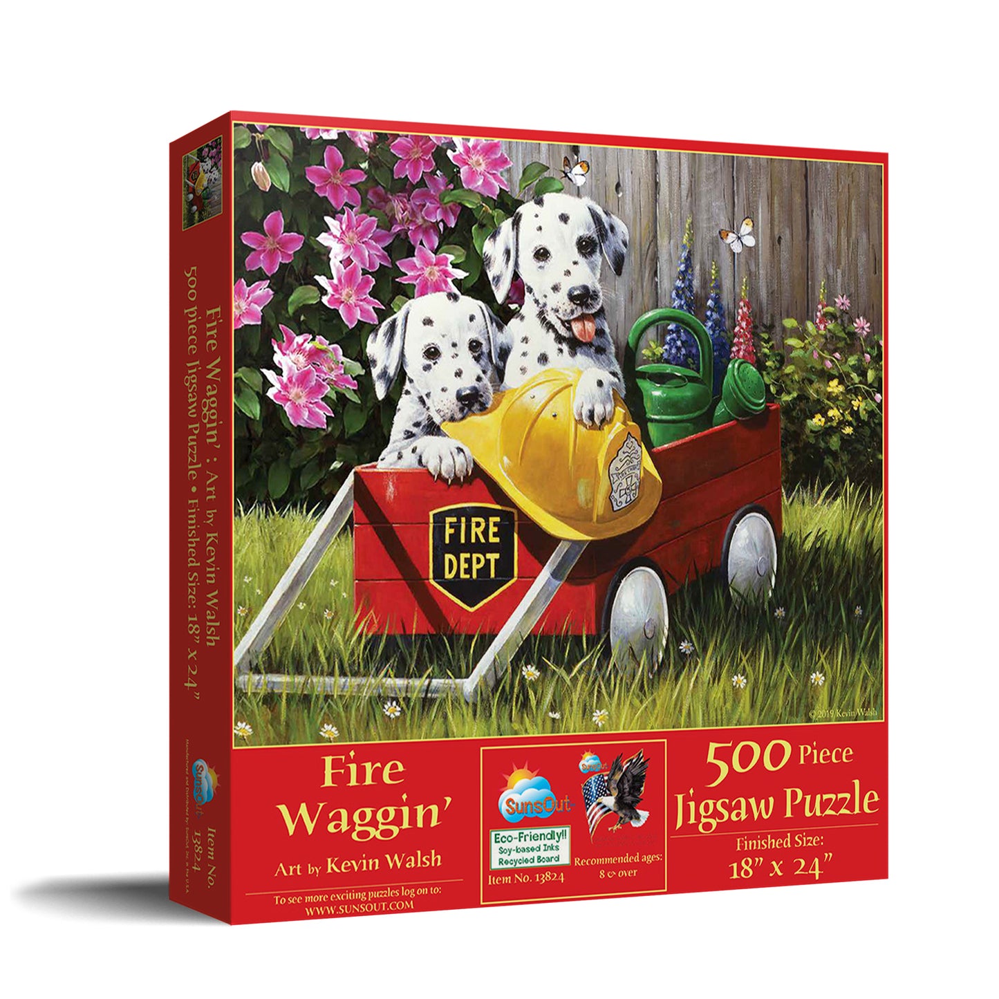 Fire Waggin' 500 pc Jigsaw Puzzle 13824