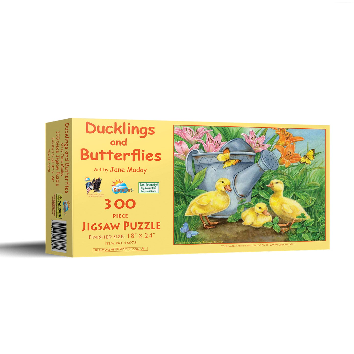Ducklings and Butterflies 300 pc Jigsaw Puzzle 16078