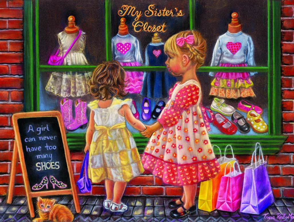 My Sister's Closet 300 pc Jigsaw Puzzle 35855