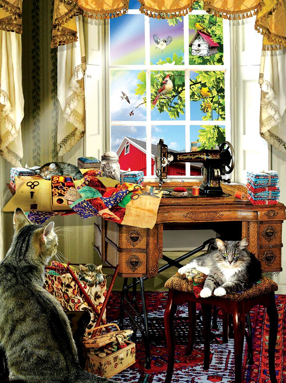 The Sewing Room 1000 pc Jigsaw Puzzle 34983