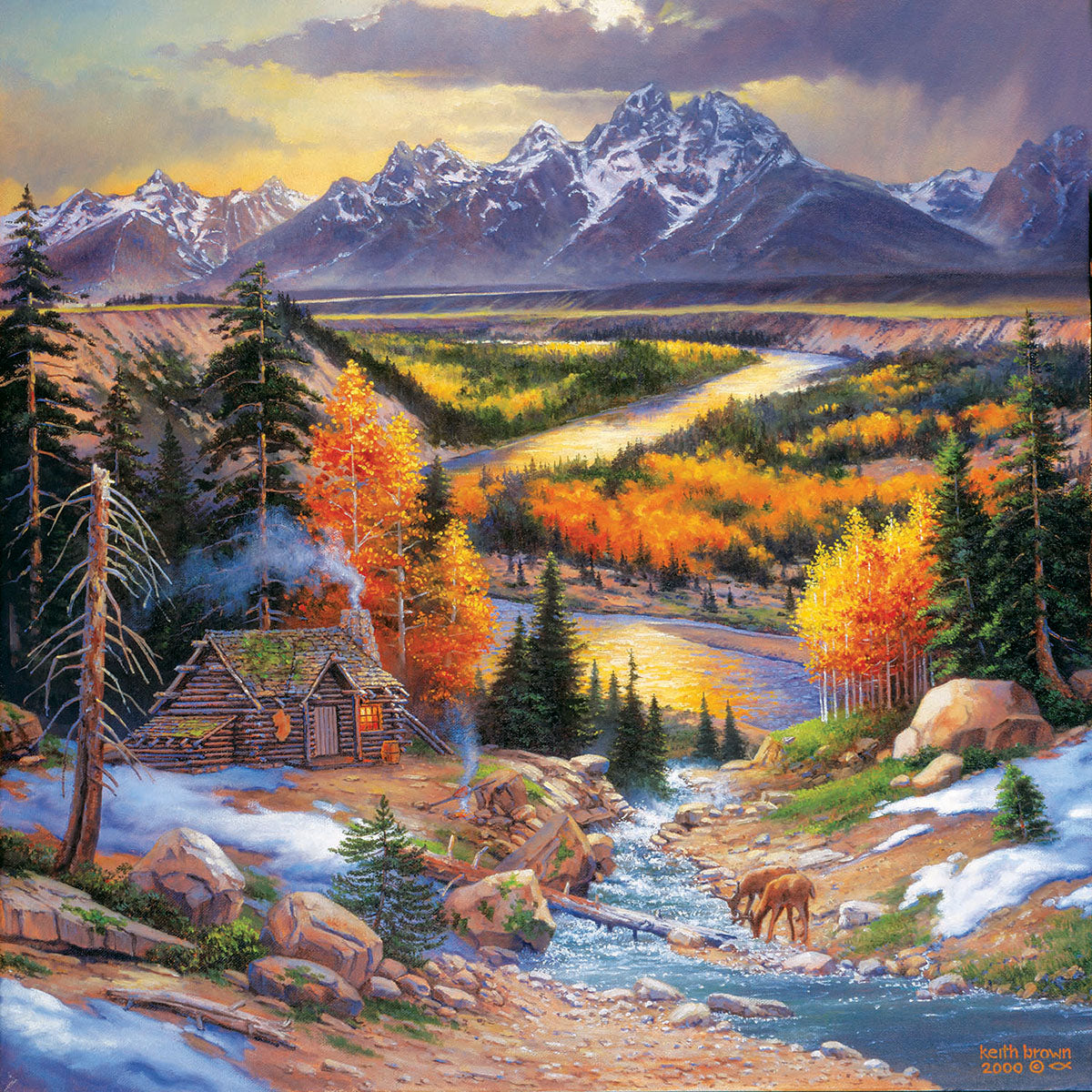 Fall Retreat 500 pc Jigsaw Puzzle 44336