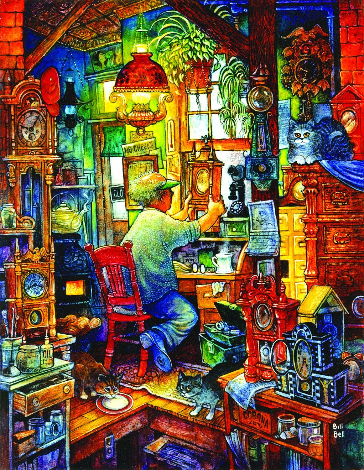 the Clockmaker 1000 pc Jigsaw Puzzle 21894