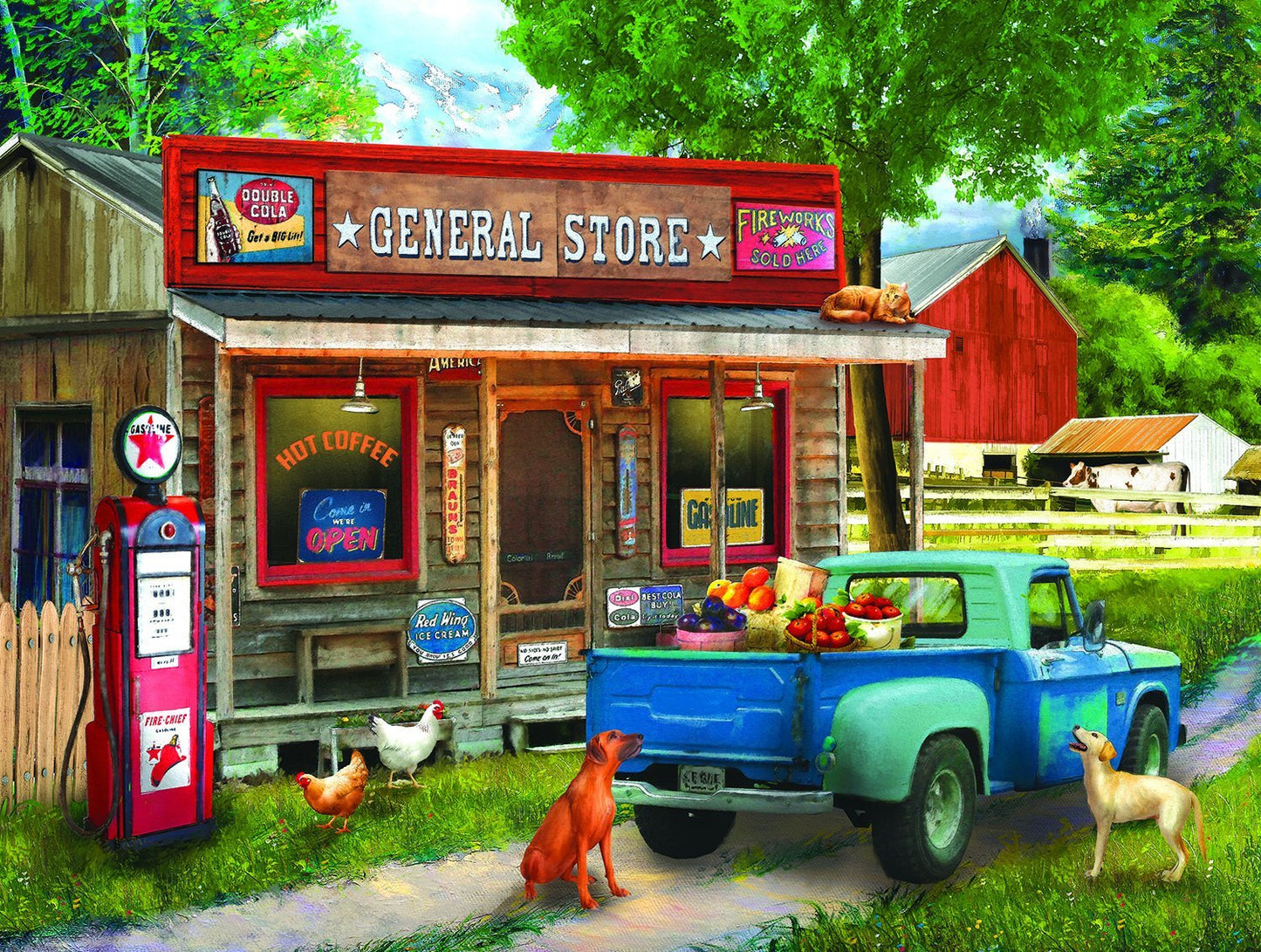 A Stop at the Store 1000 pc Jigsaw Puzzle 28842