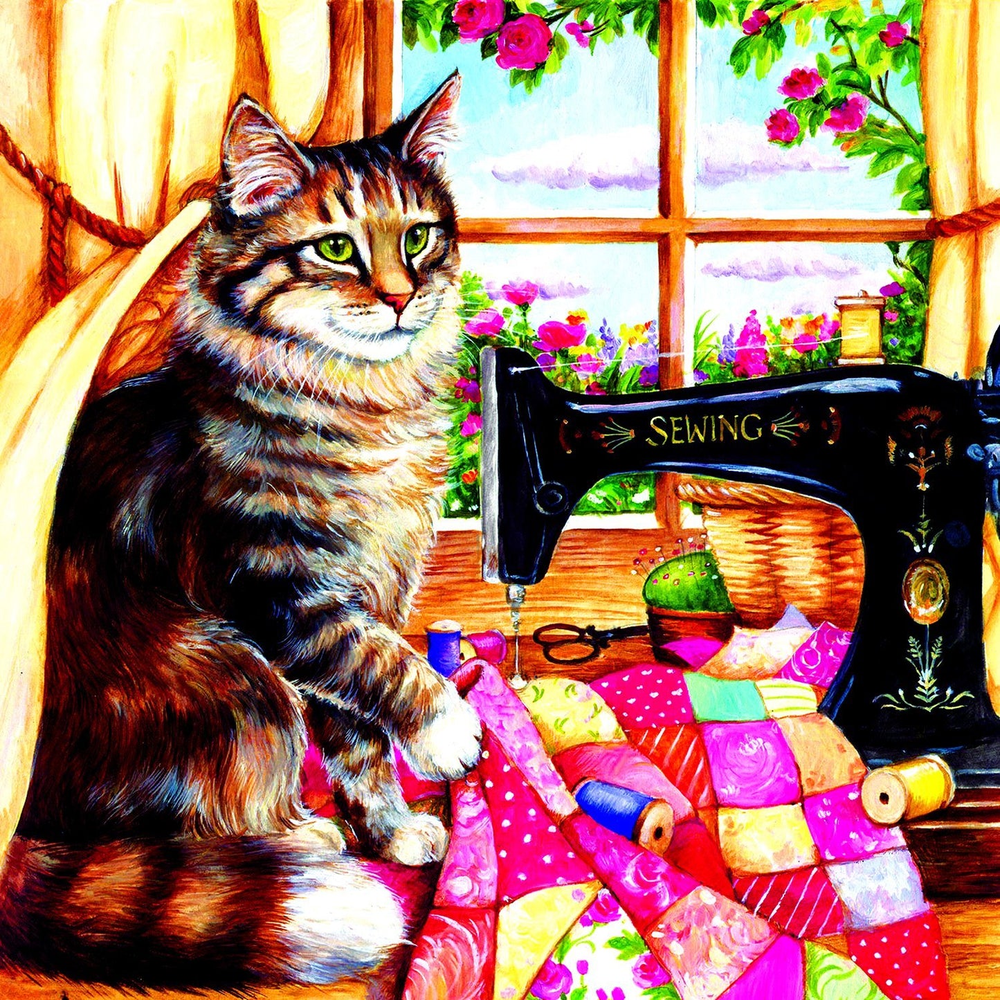 The Seamstress 1000 pc Jigsaw Puzzle 36469