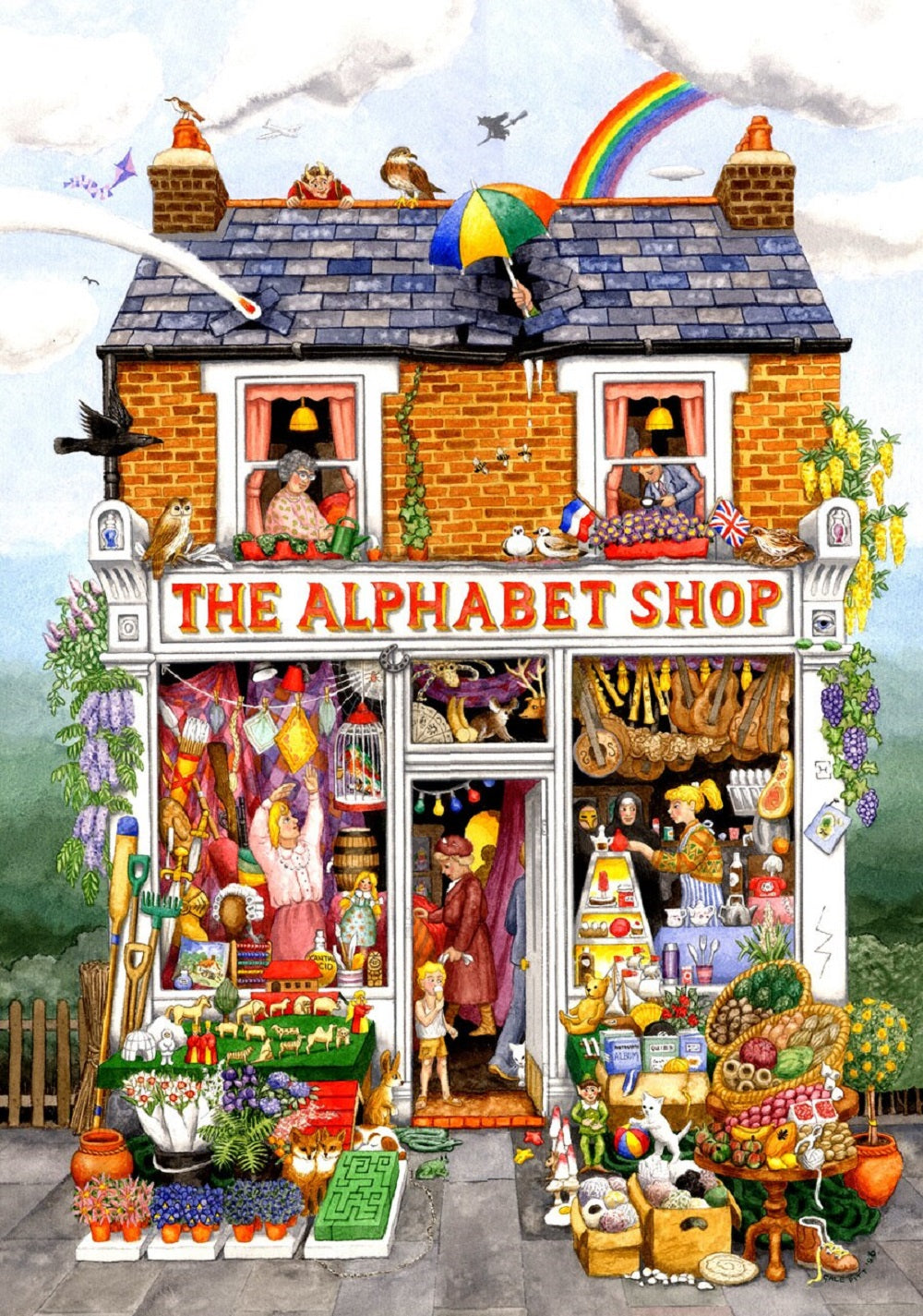 The Alphabet Shop 500 pc Jigsaw Puzzle 52430