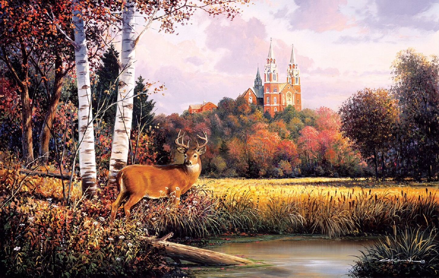 Sacred Refuge 550 pc Jigsaw Puzzle 75137