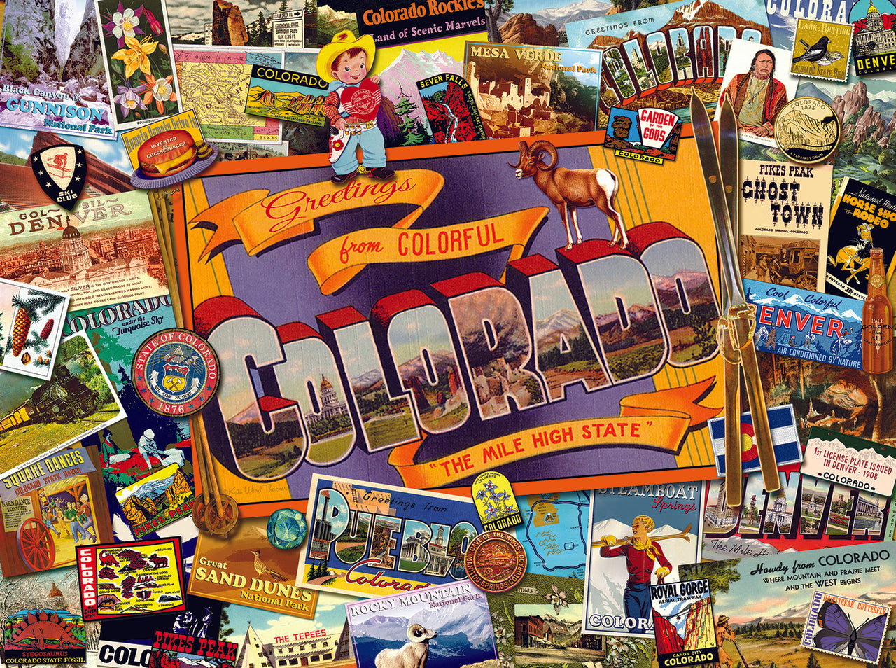 Mile High Colorado 1000 pc Jigsaw Puzzle 70034