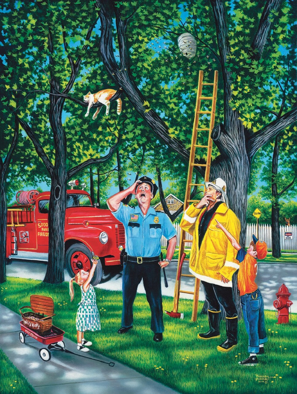 Saving Whiskers 300 pc Jigsaw Puzzle 60848