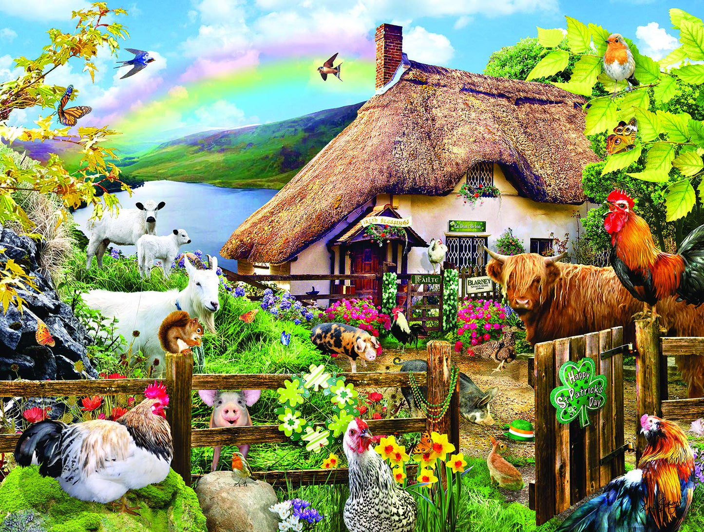 Luck of the Irish 300 pc Jigsaw Puzzle 35006
