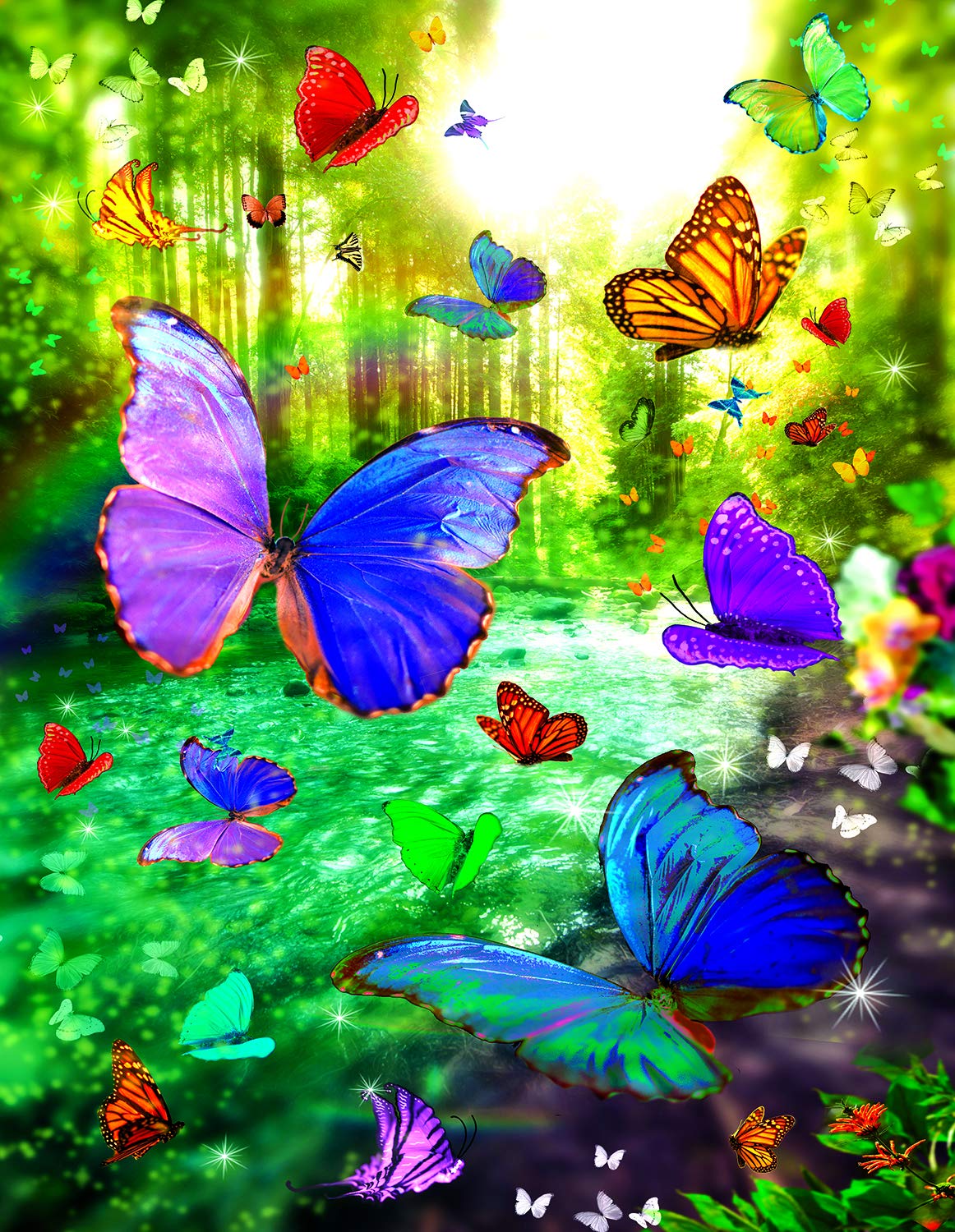 Dream River 1000 pc Large Pieces Jigsaw Puzzle 48439