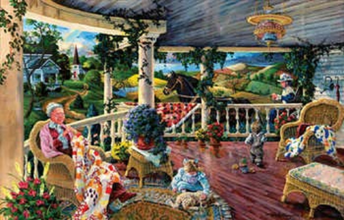 Afternoon with Grandma 1000 pc Jigsaw Puzzle 56018