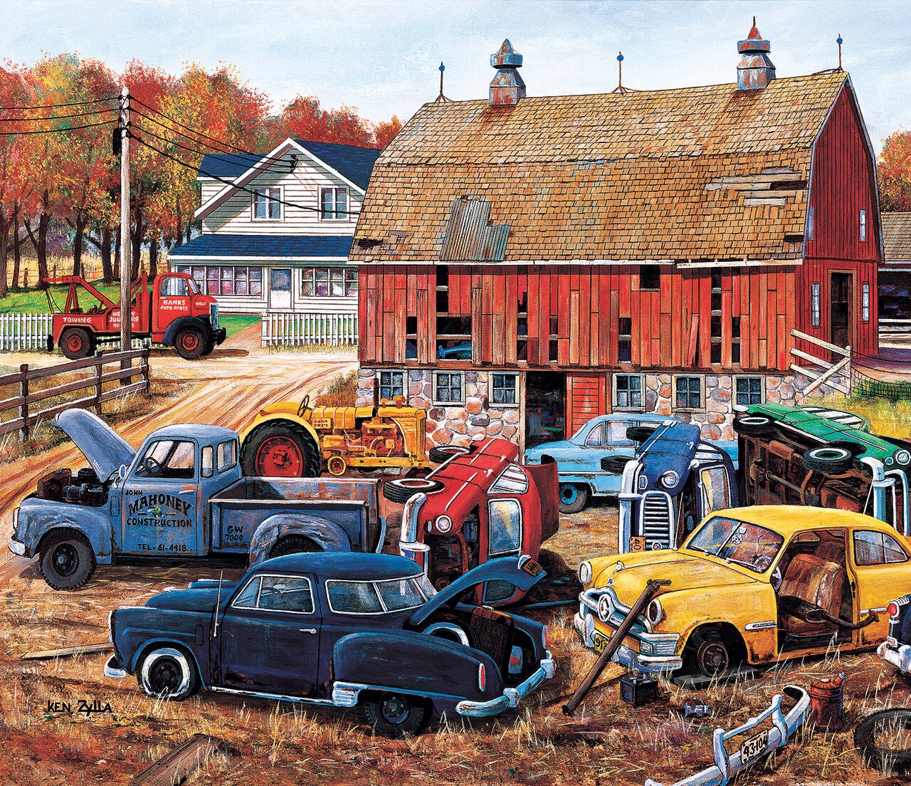 Barnyard Treasures 25 pc Jigsaw Puzzle 99398