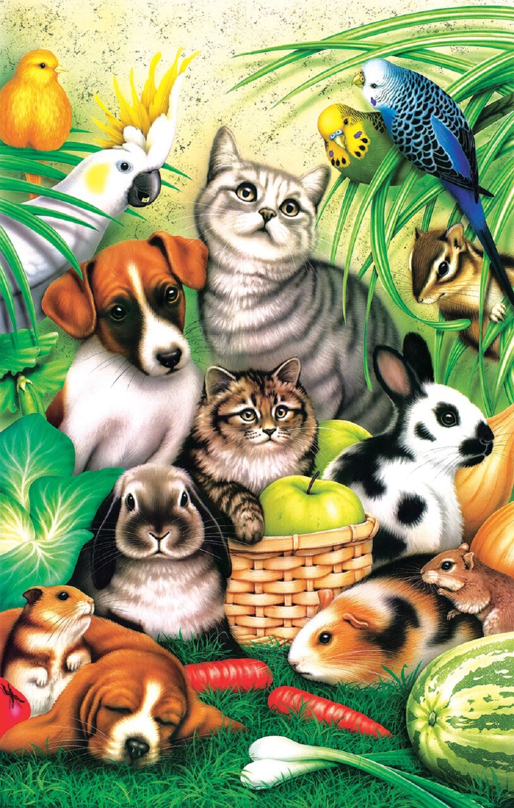 Pet Parade 100 pc Jigsaw Puzzle 81604