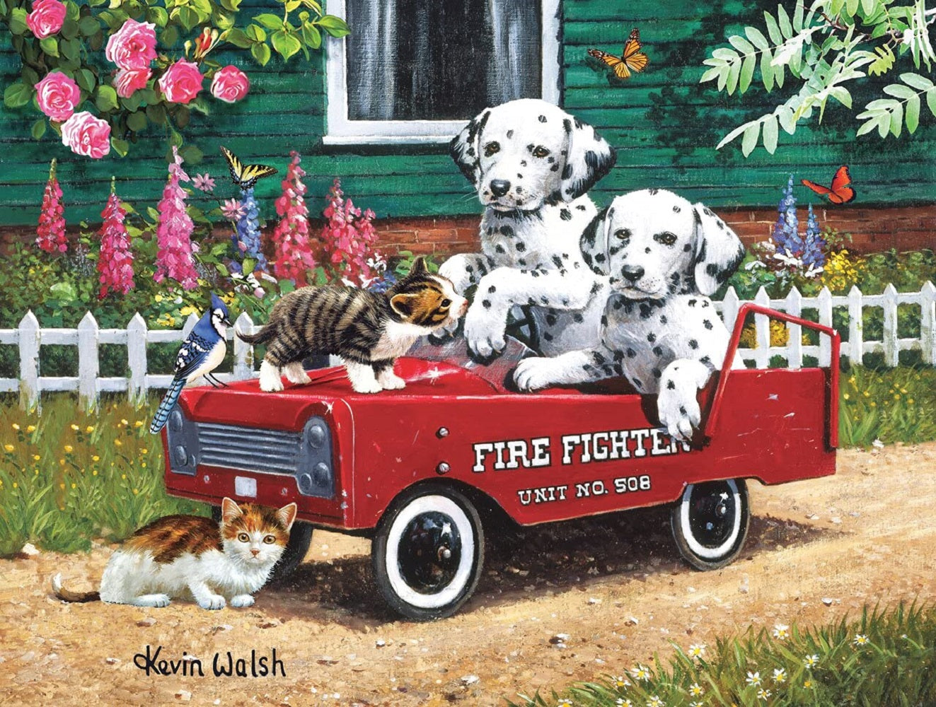 Fireman Friends 300 pc Jigsaw Puzzle 13321