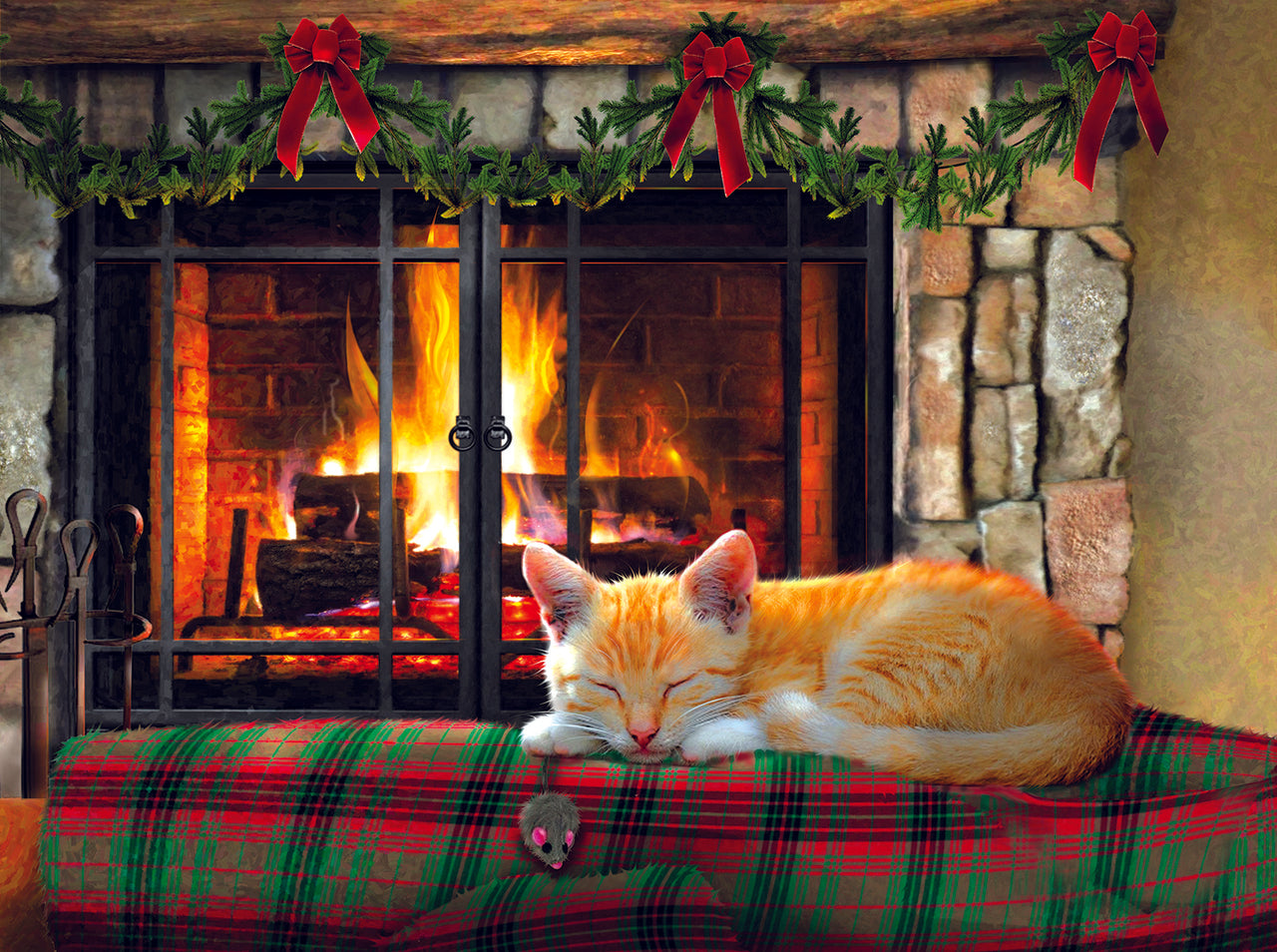 Fireside Snooze 500 pc Jigsaw Puzzle 37138