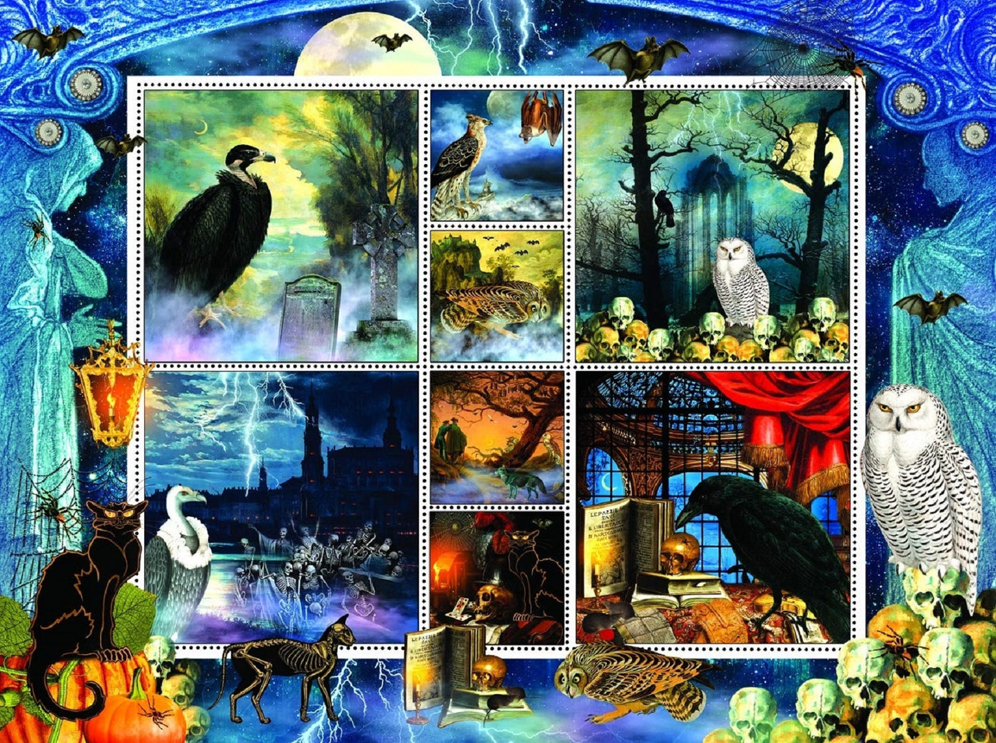 Halloween Dance Spooky 1000 pc Jigsaw Puzzle 55926
