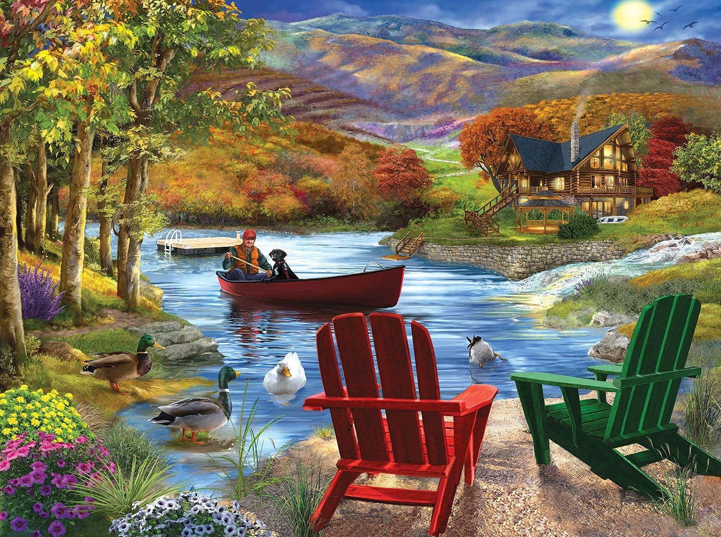 Lake Life 1000 pc Jigsaw Puzzle 31504