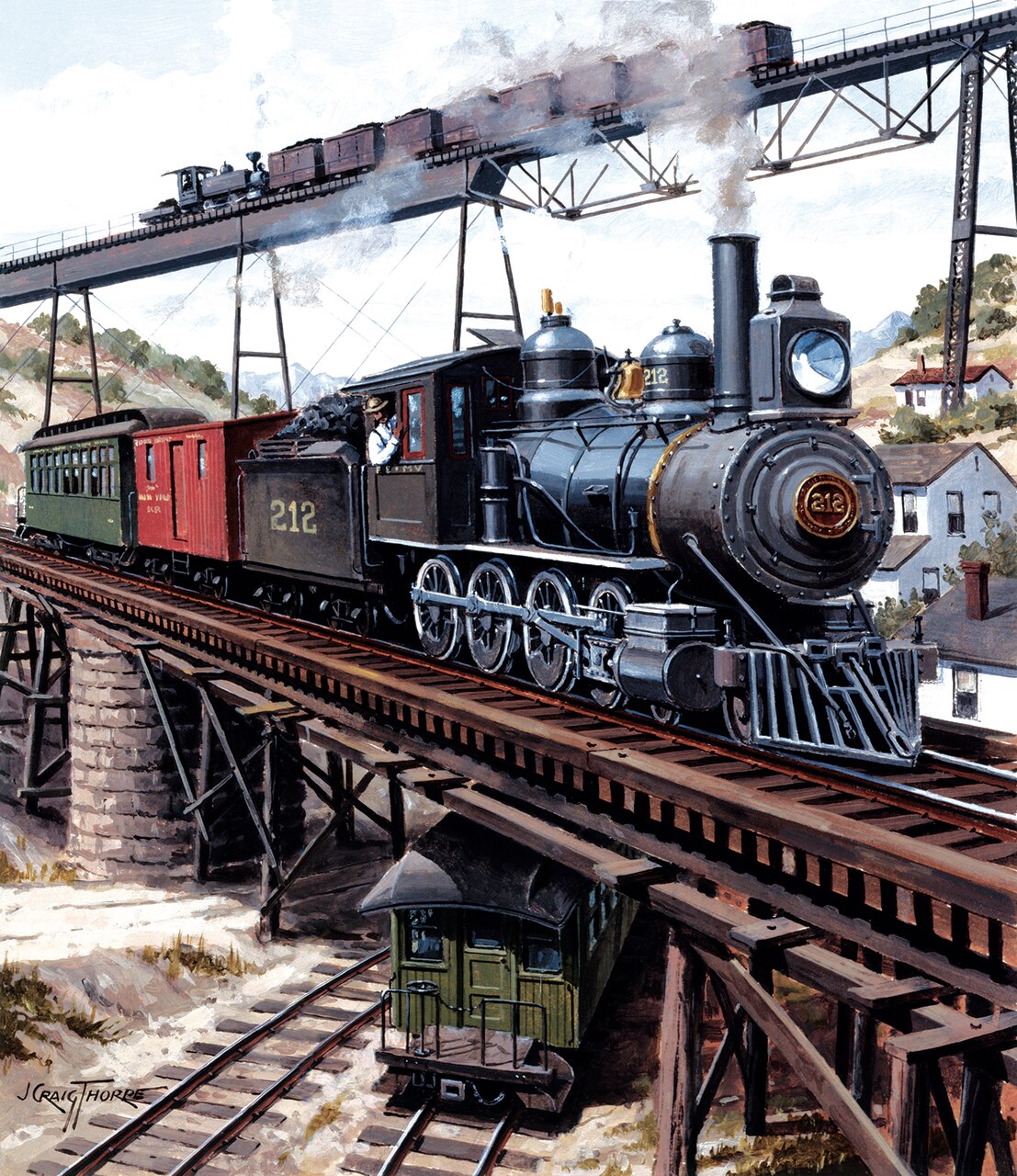 Locomotive GXB 550 pc Jigsaw Puzzle 49607