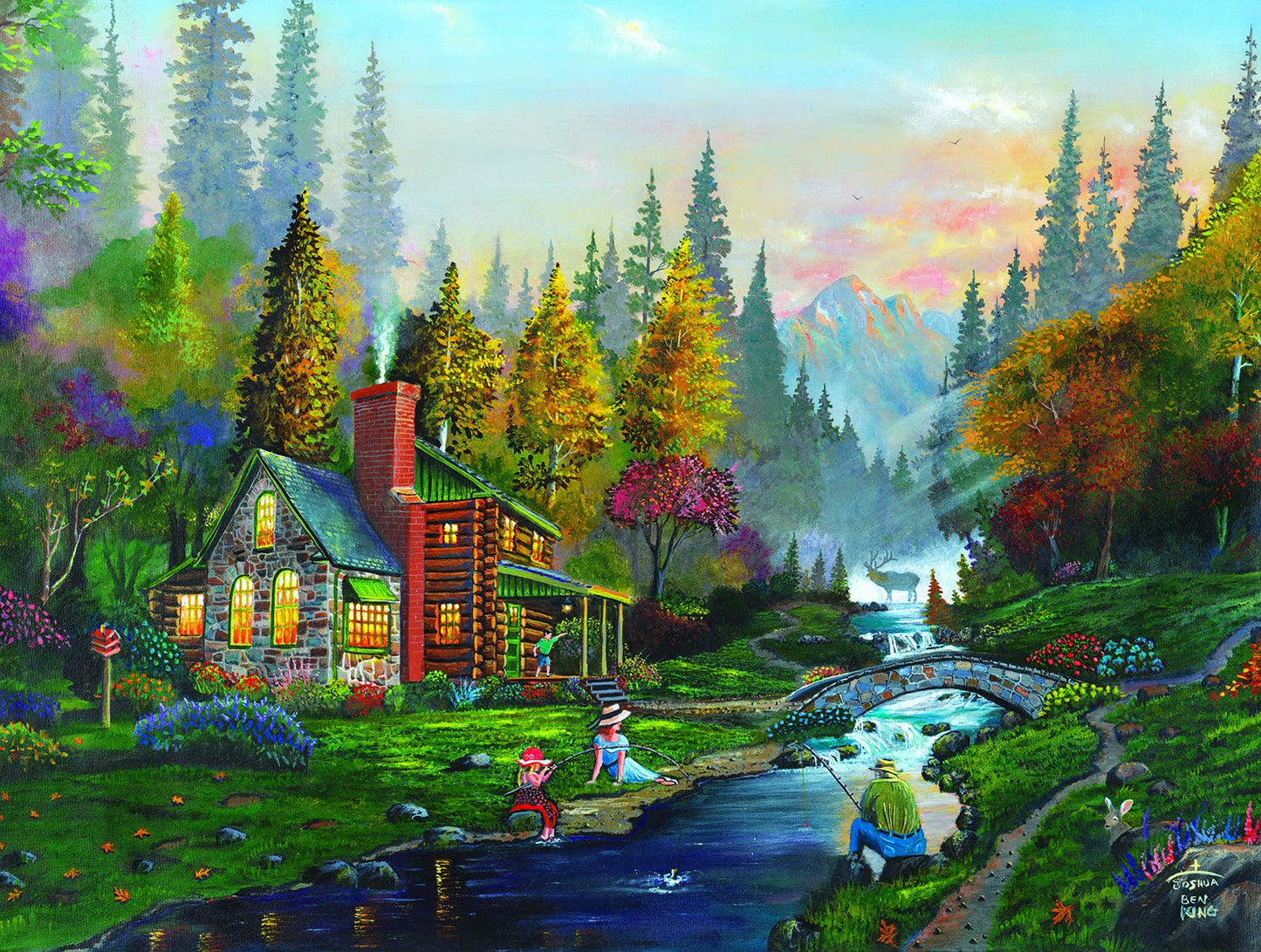 Weekend Getaway 300 pc Jigsaw Puzzle 60446