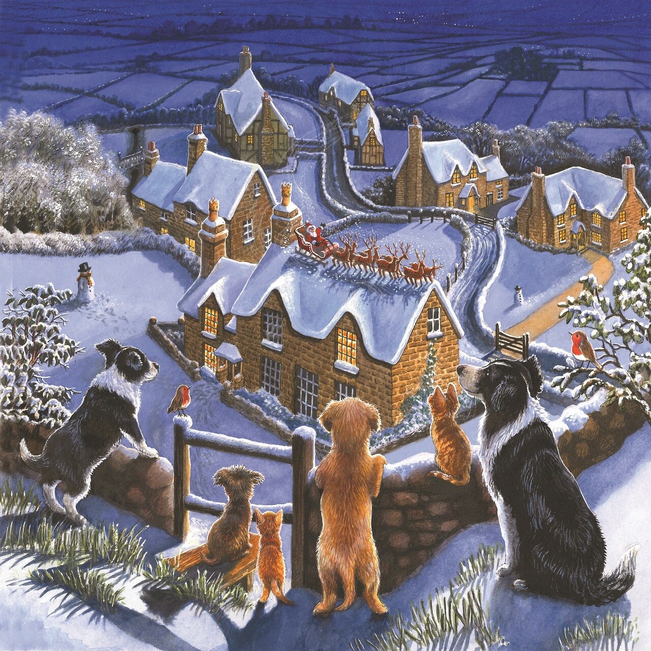 A Special View of Santa 500 pc Jigsaw Puzzle 59532