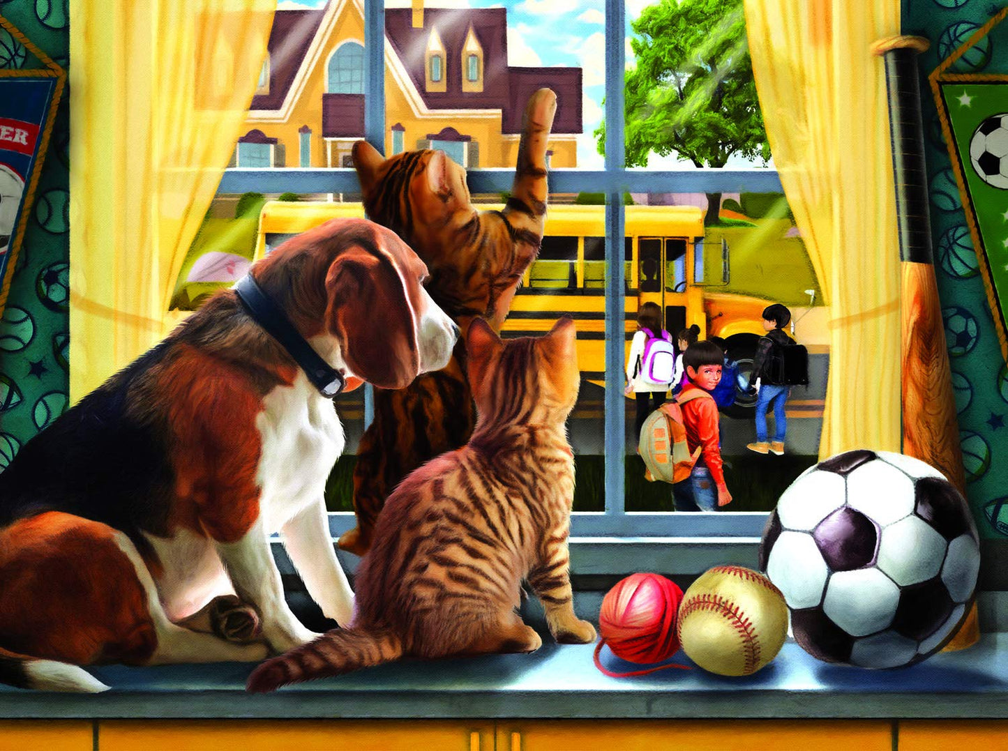 Off to School 300 pc Jigsaw Puzzle 29746