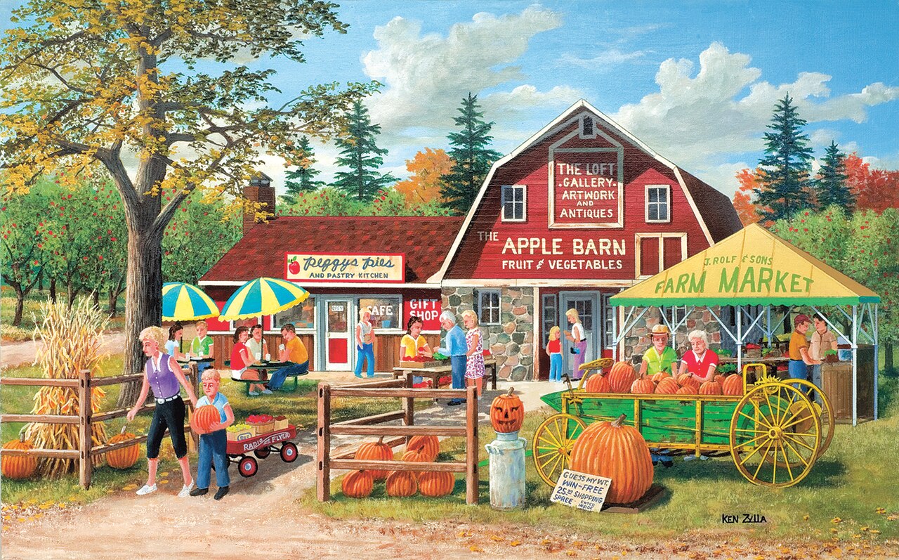 Harvest Market 300 pc Jigsaw Puzzle 39974