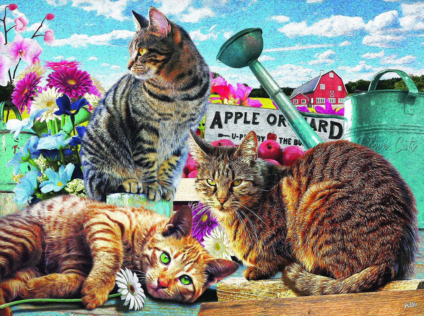 Apple Orchard 300 pc Jigsaw Puzzle 42222