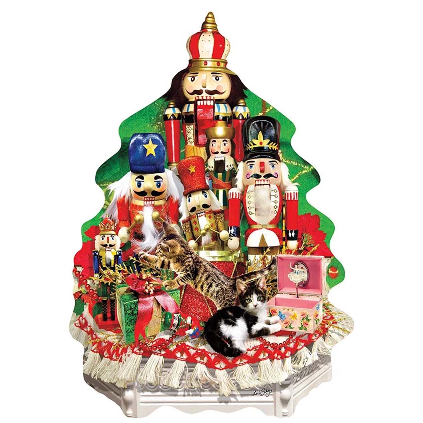 A Nutcracker Christmas 1000 pc Special Shape Jigsaw Puzzle 97106