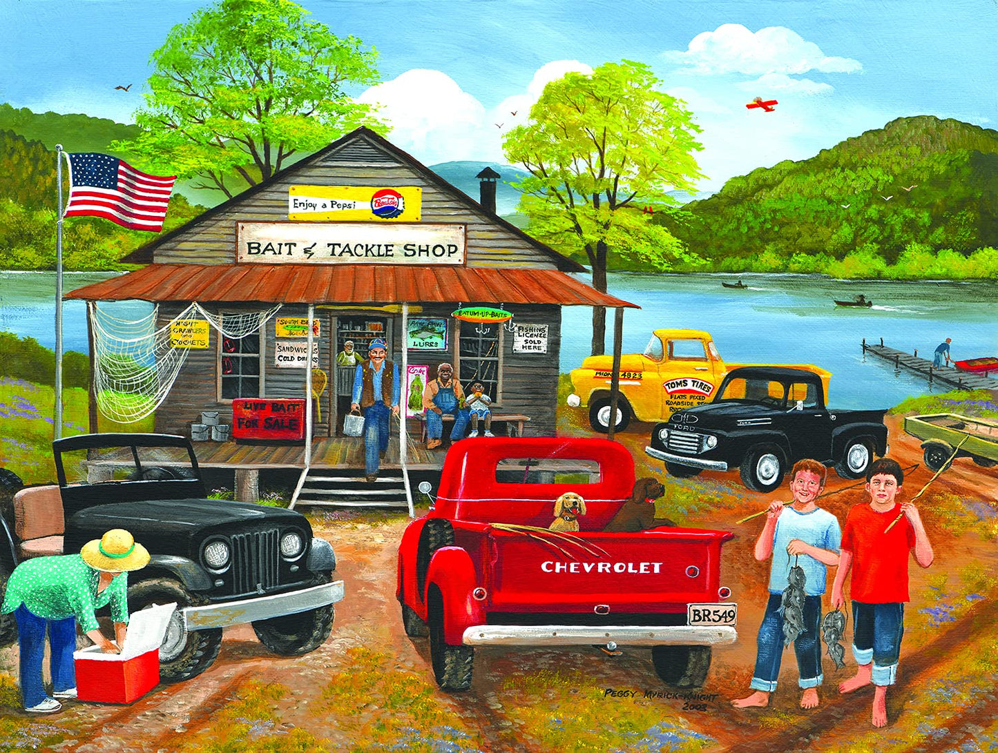 Bait Tackle Shop 300 pc Jigsaw Puzzle 22140