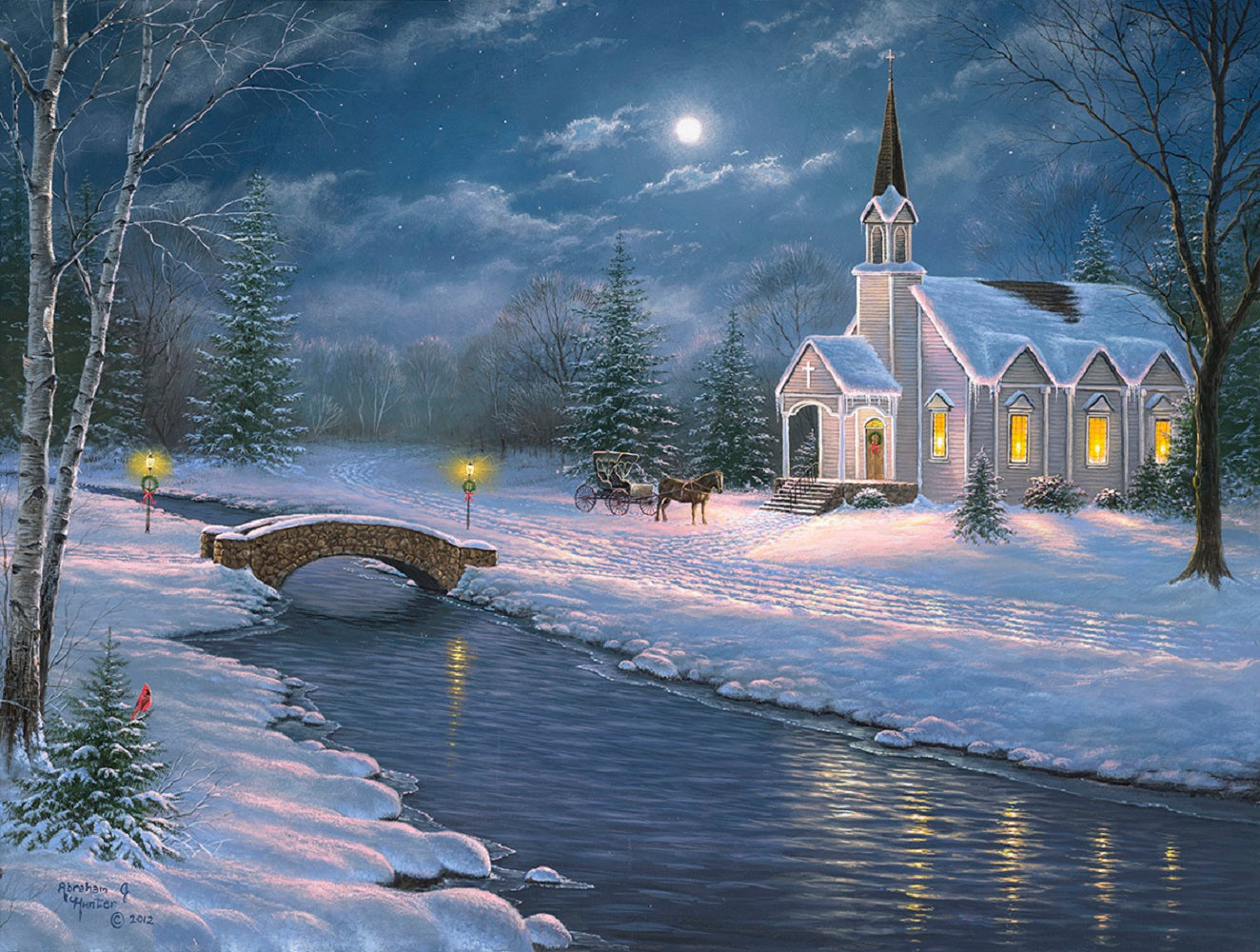 Peaceful Countryside 1000 pc Jigsaw Puzzle 69779