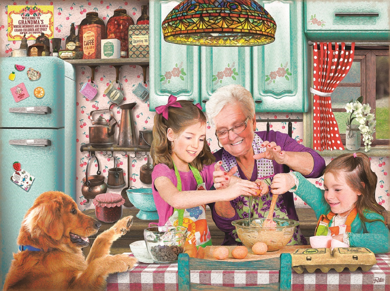 Life is Better at Grandma's 1000 pc Jigsaw Puzzle 42206