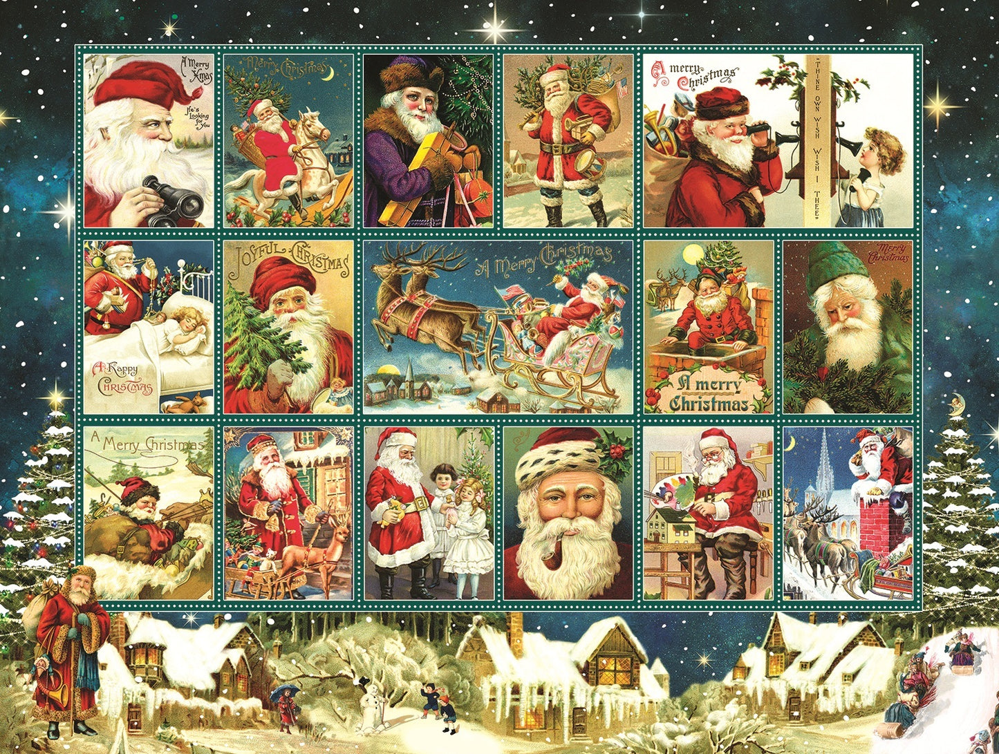 Jolly Old Saint Nicholas 300 pc Jigsaw Puzzle 55948