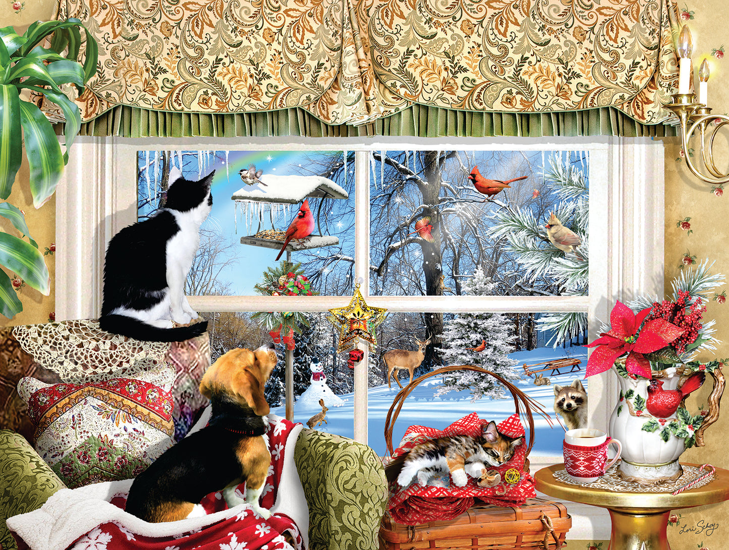 Looking Through a Window 500 pc Jigsaw Puzzle 35233