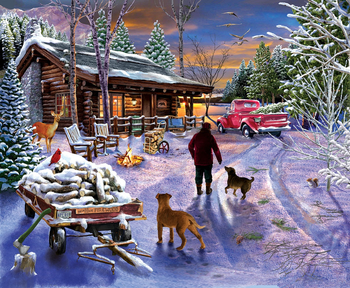 Winter Refuge 1000 pc Jigsaw Puzzle 31501