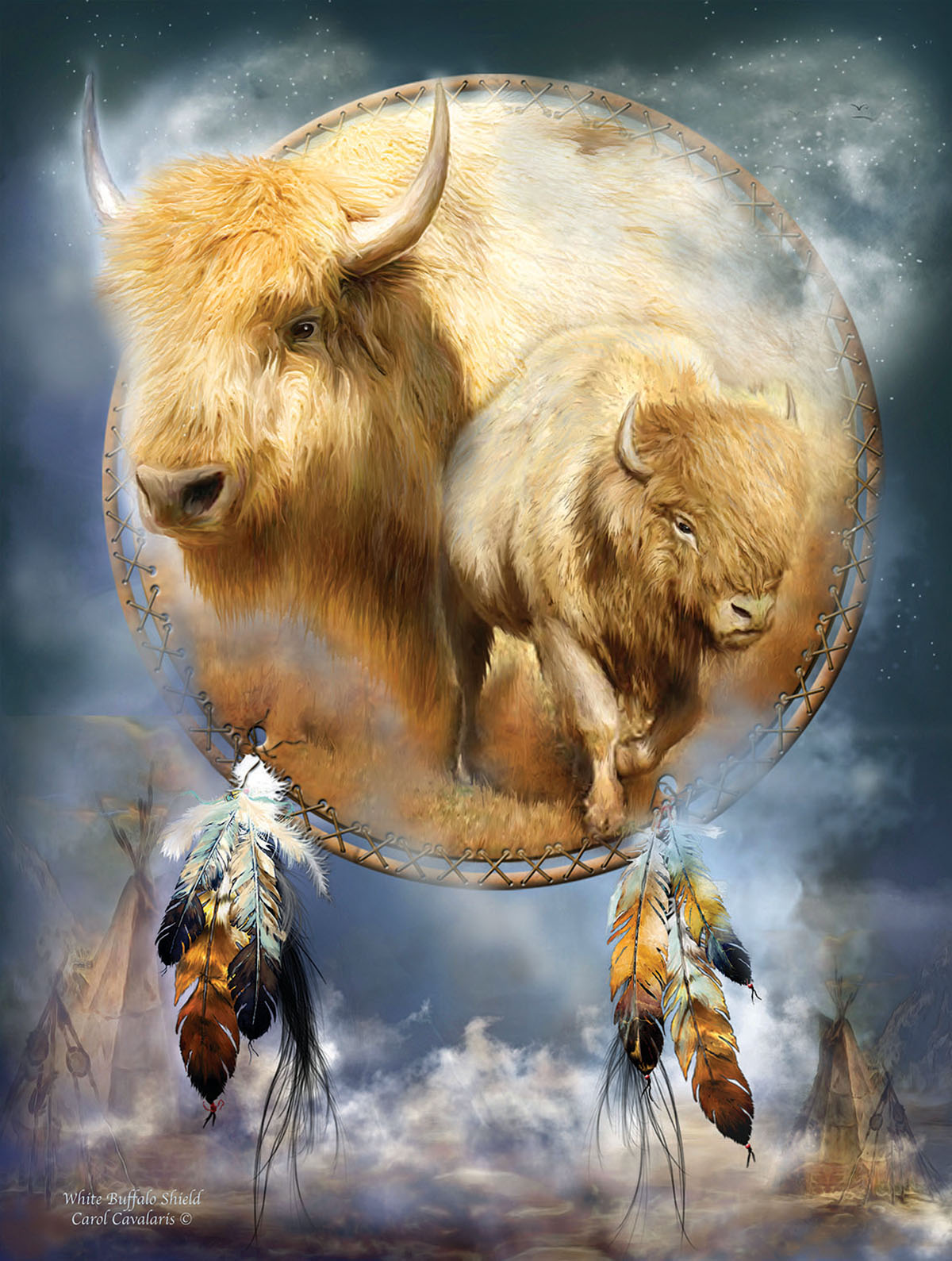 Spirit of the White Buffalo 500 pc Jigsaw Puzzle 55611