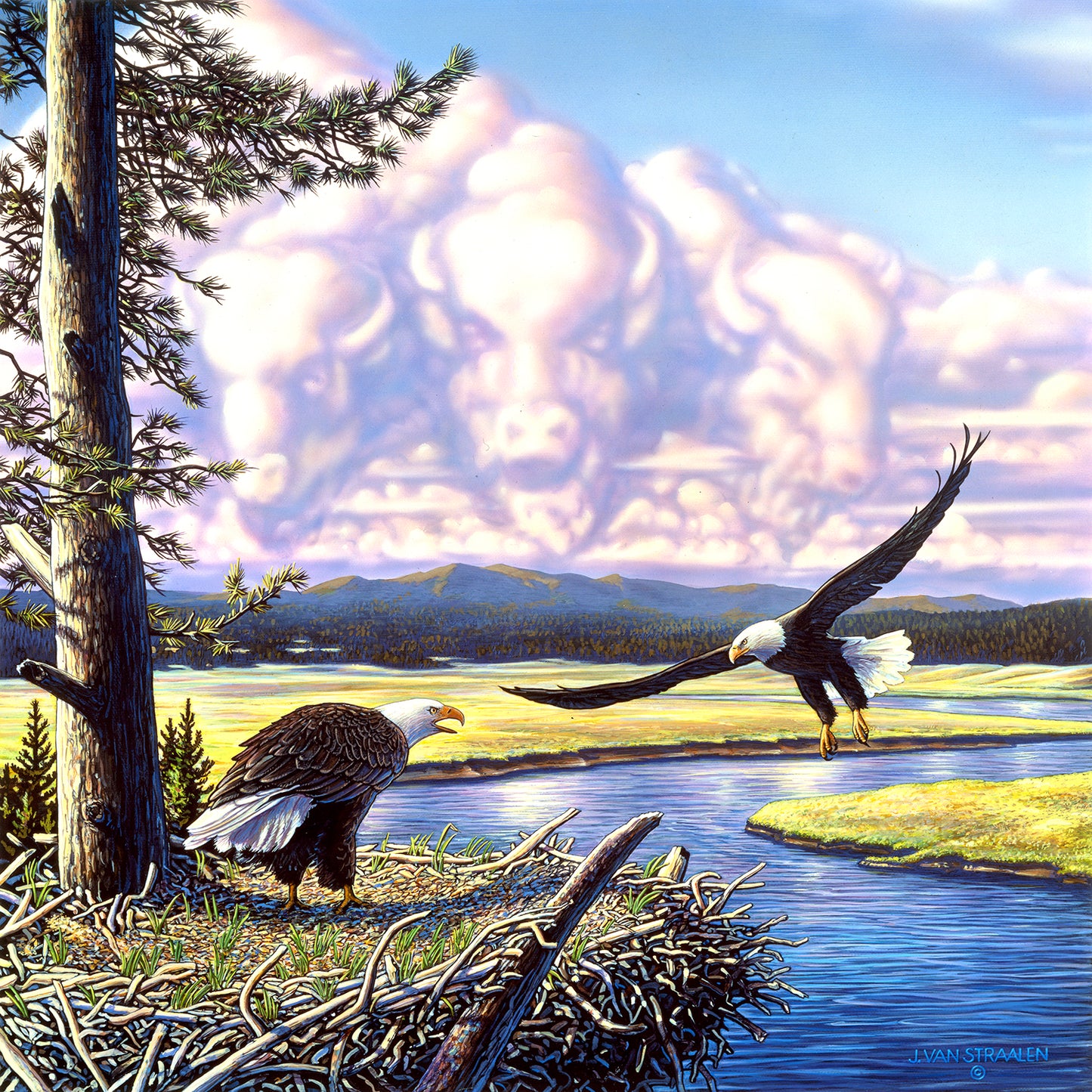 Return to the Plains 500 pc Jigsaw Puzzle 20545