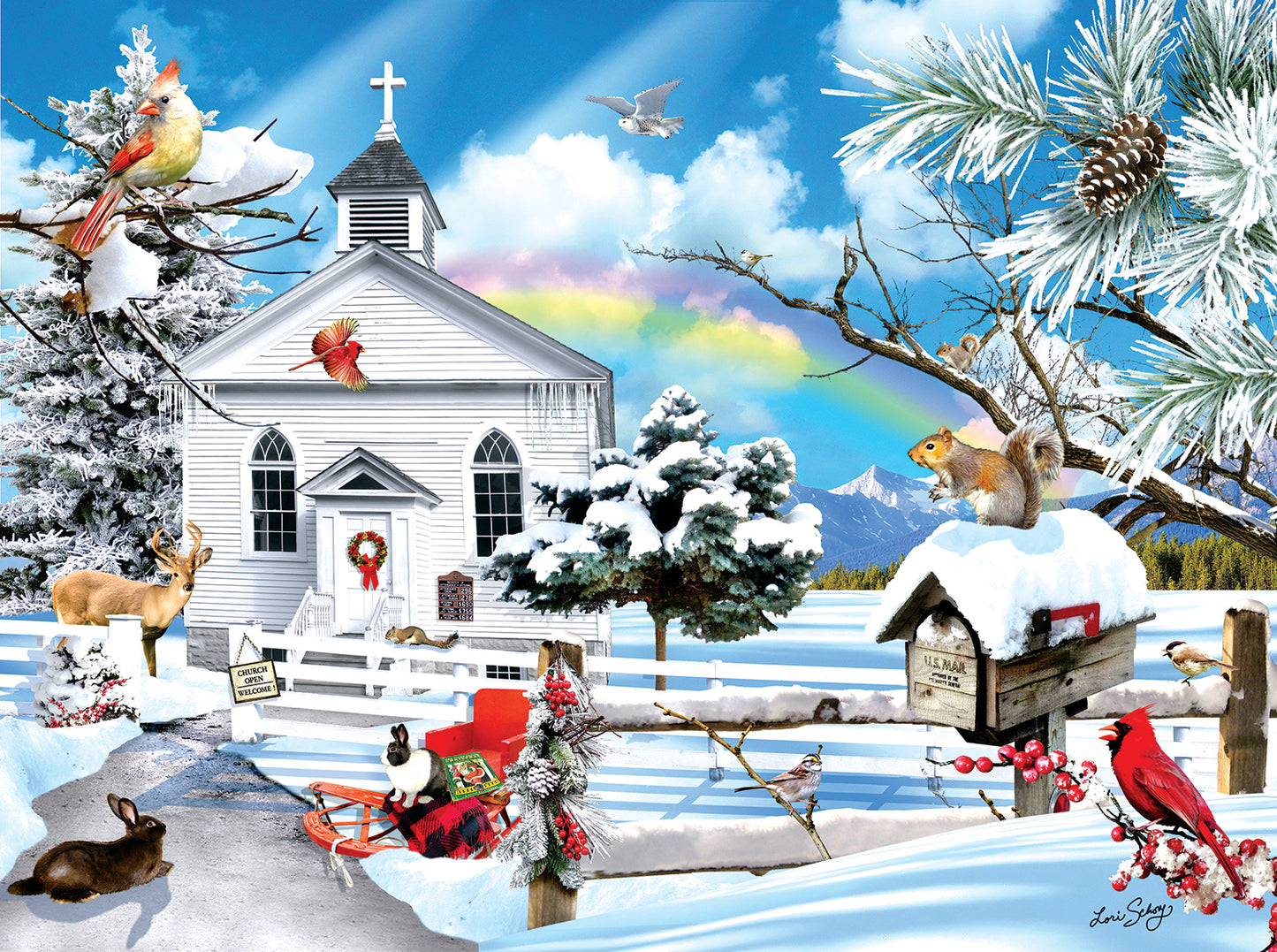 Nature's Church 1000 pc Jigsaw Puzzle 35193
