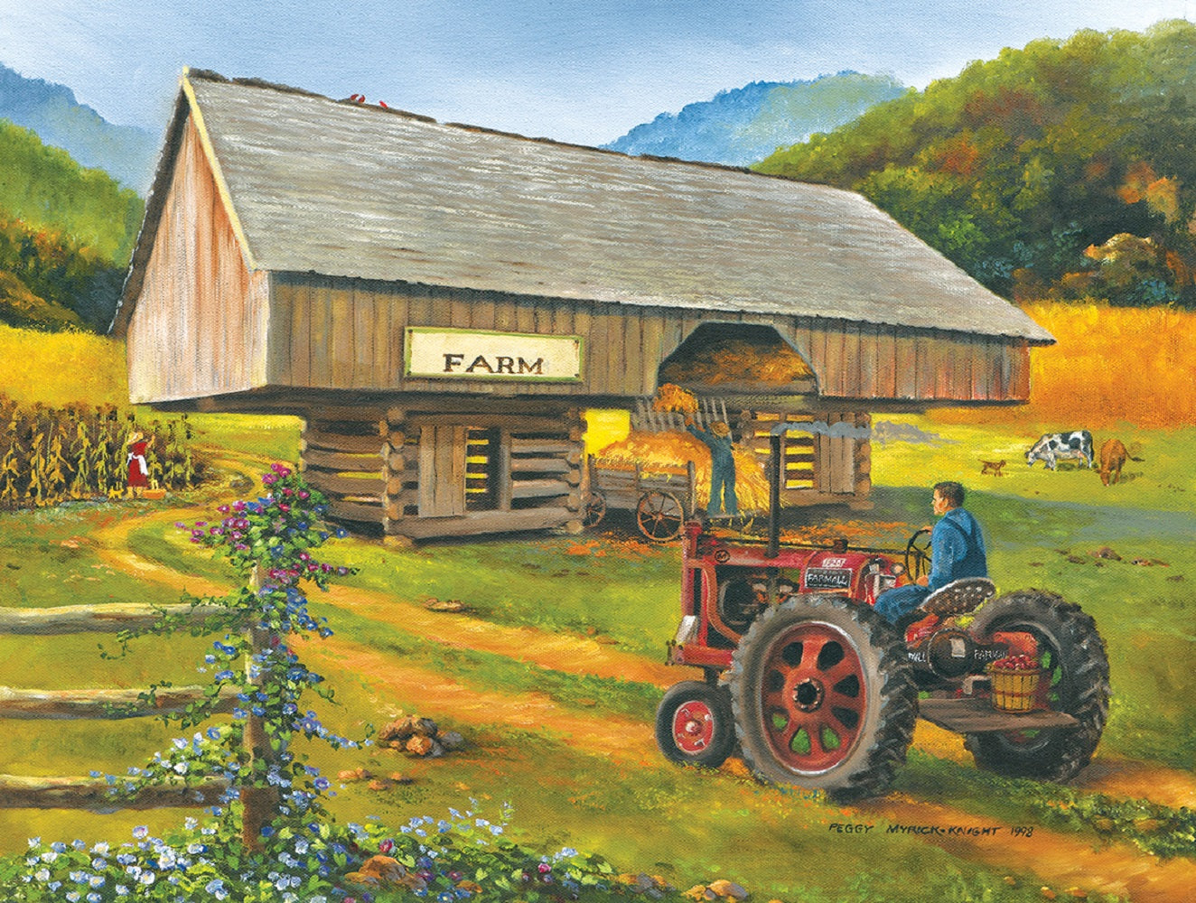 Cantilever Barn 300 pc Jigsaw Puzzle 22157