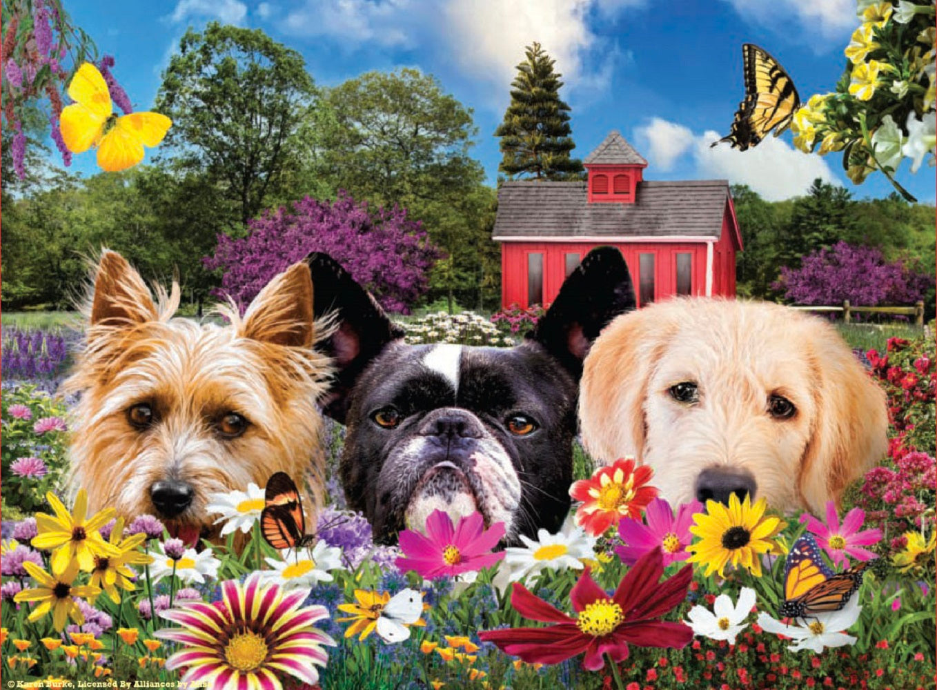 Peek-a-Boo 500 pc Jigsaw Puzzle 72051