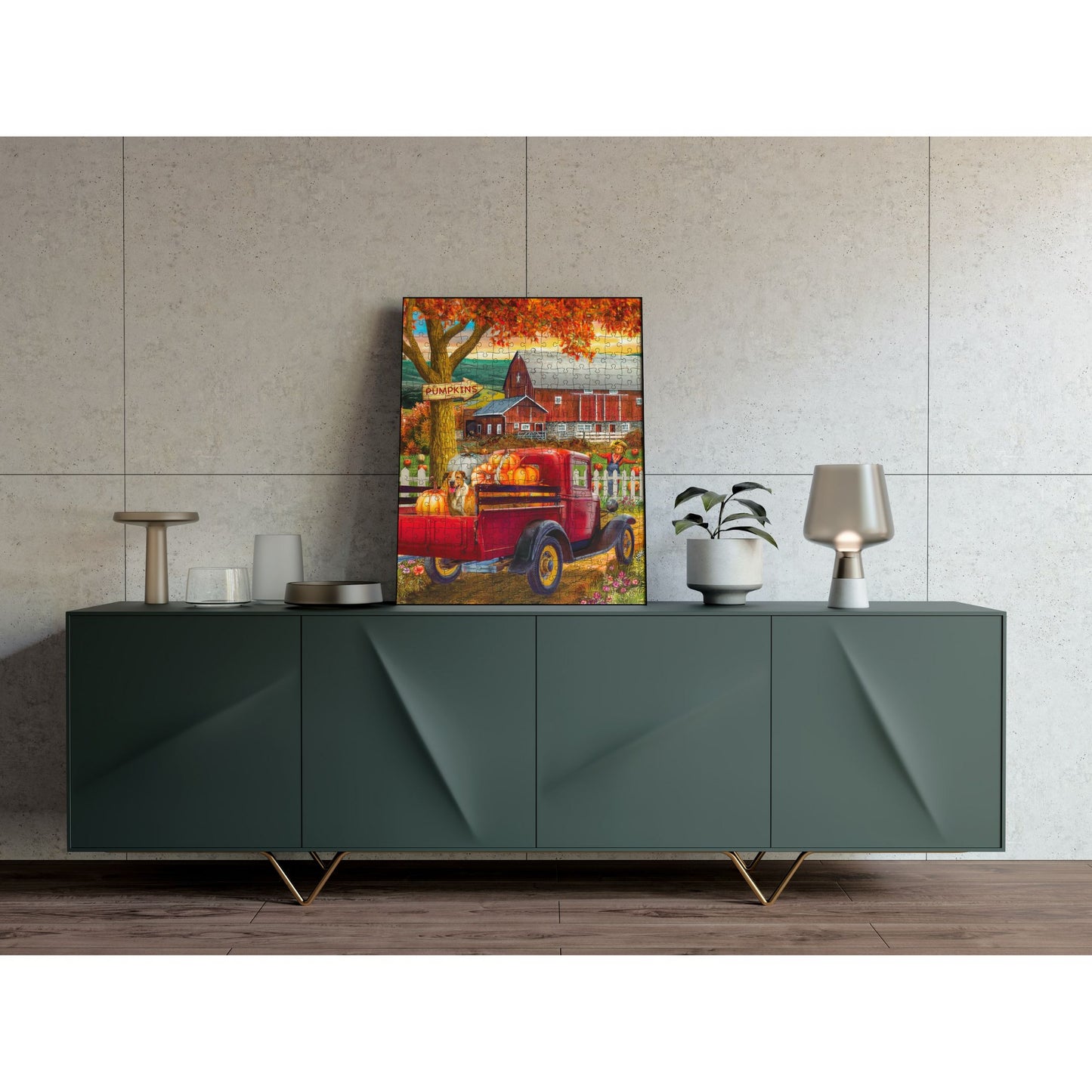 Pumpkin Season 500 pc Jigsaw Puzzle 23042
