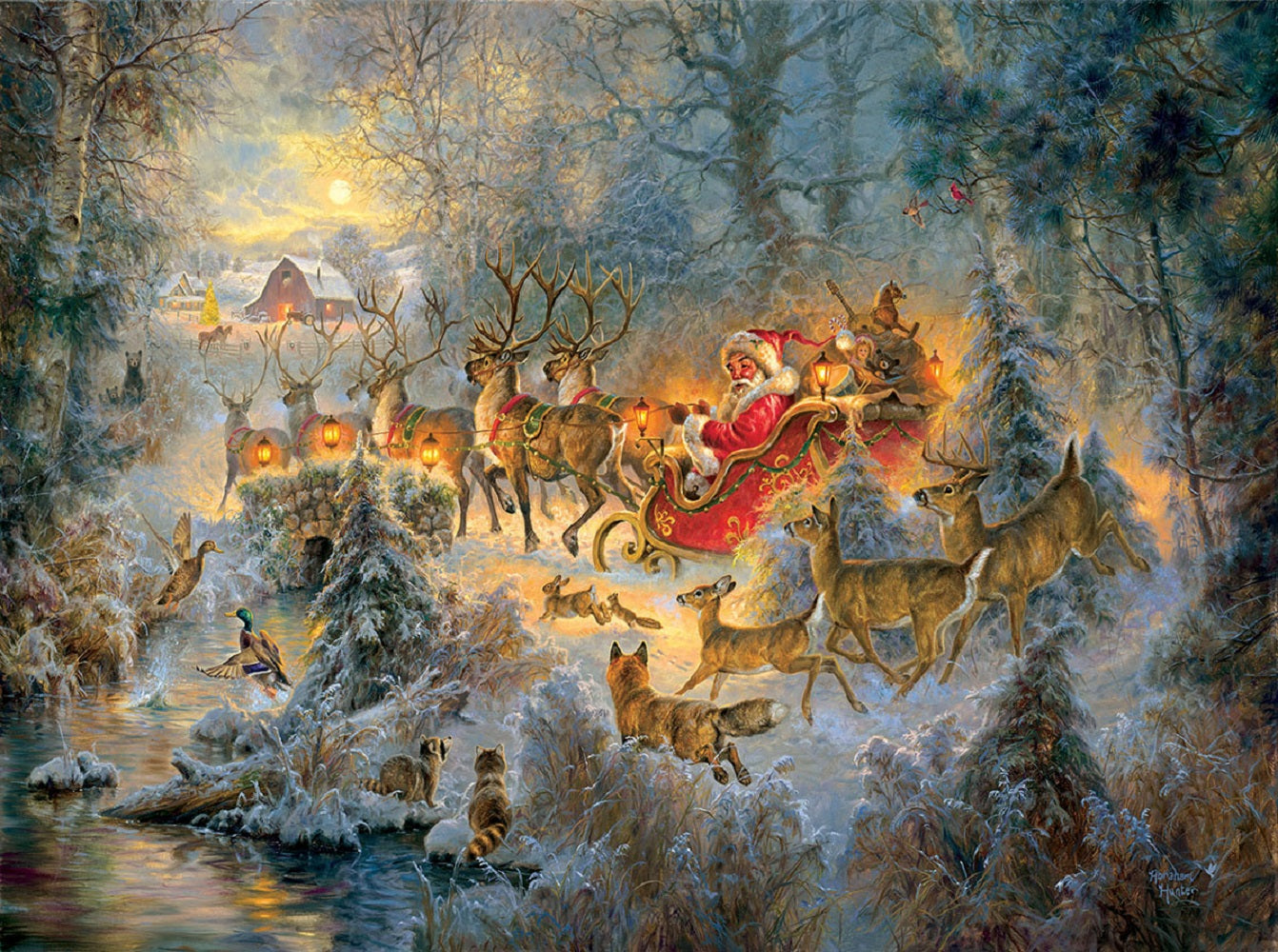 Merry Christmas to All 1000 pc Jigsaw Puzzle 69855