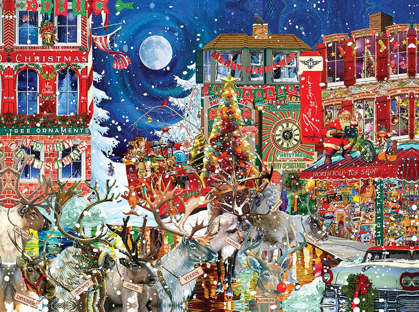Christmas Collage 1000 pc Jigsaw Puzzle 61520