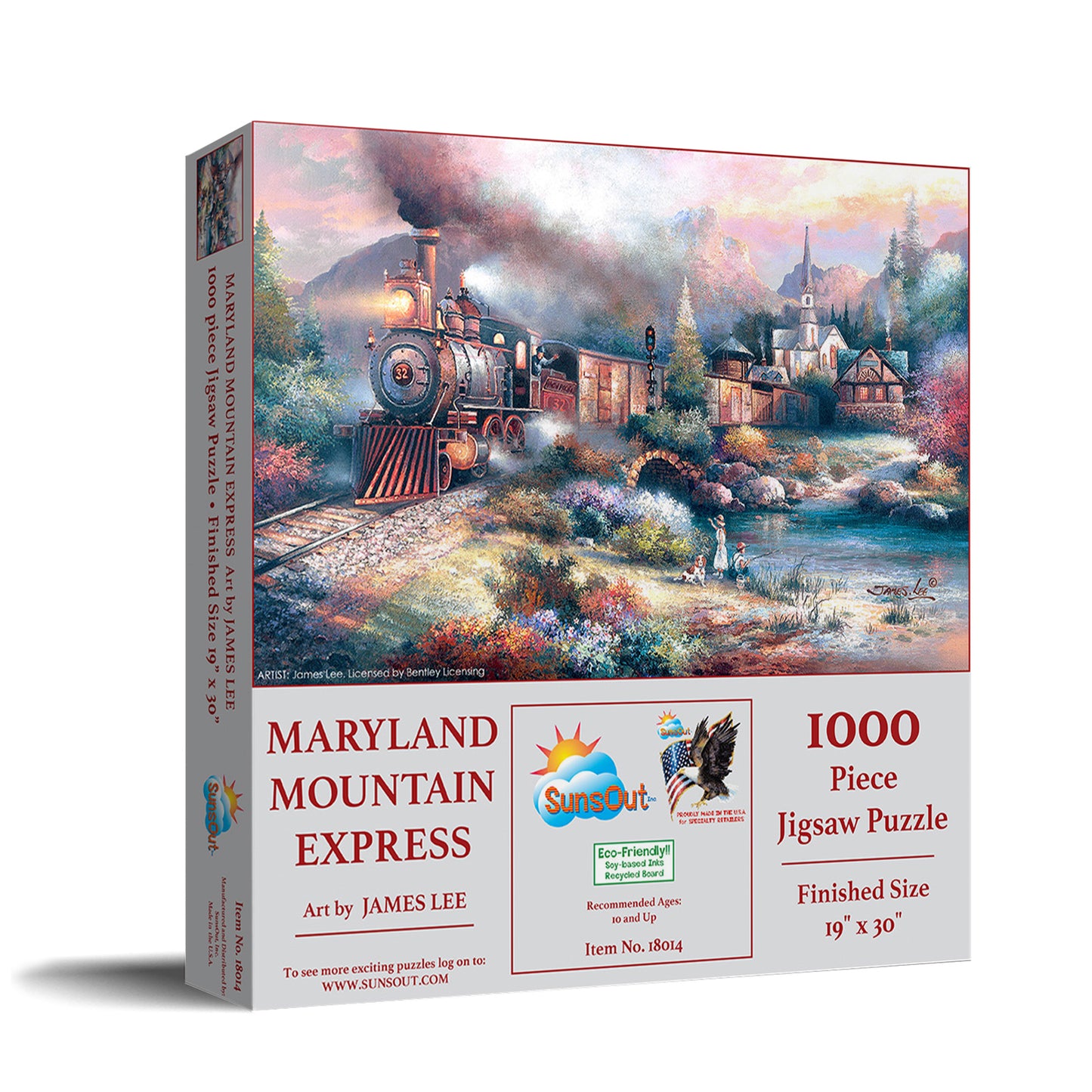 Maryland Mountain Express 1000 pc Jigsaw Puzzle 18014