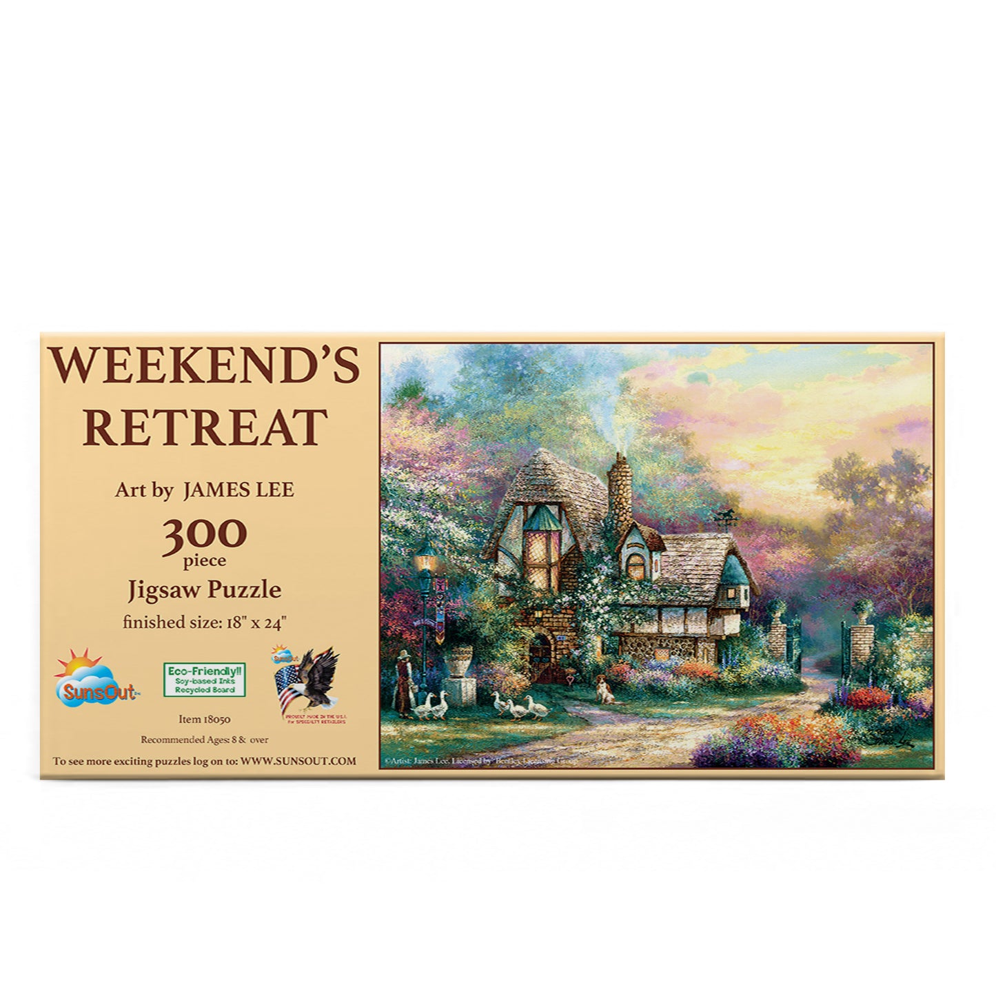 Weekend Retreat 300 pc Jigsaw Puzzle 18050